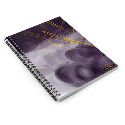 Turbulent Skies Spiral Notebook - Ruled Line