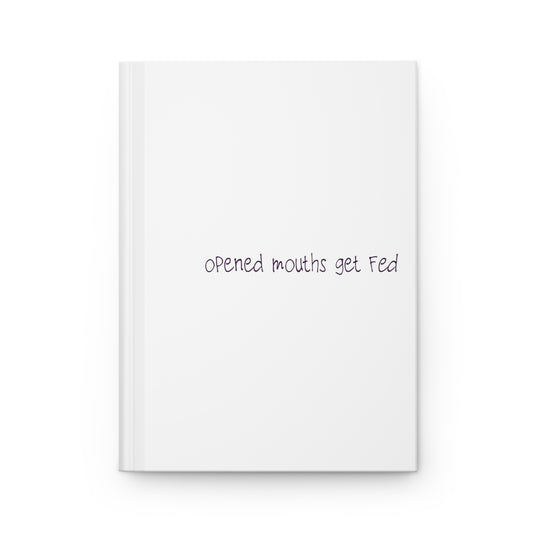 CoP: Opened Mouths Hardcover Journal Matte - Colorless