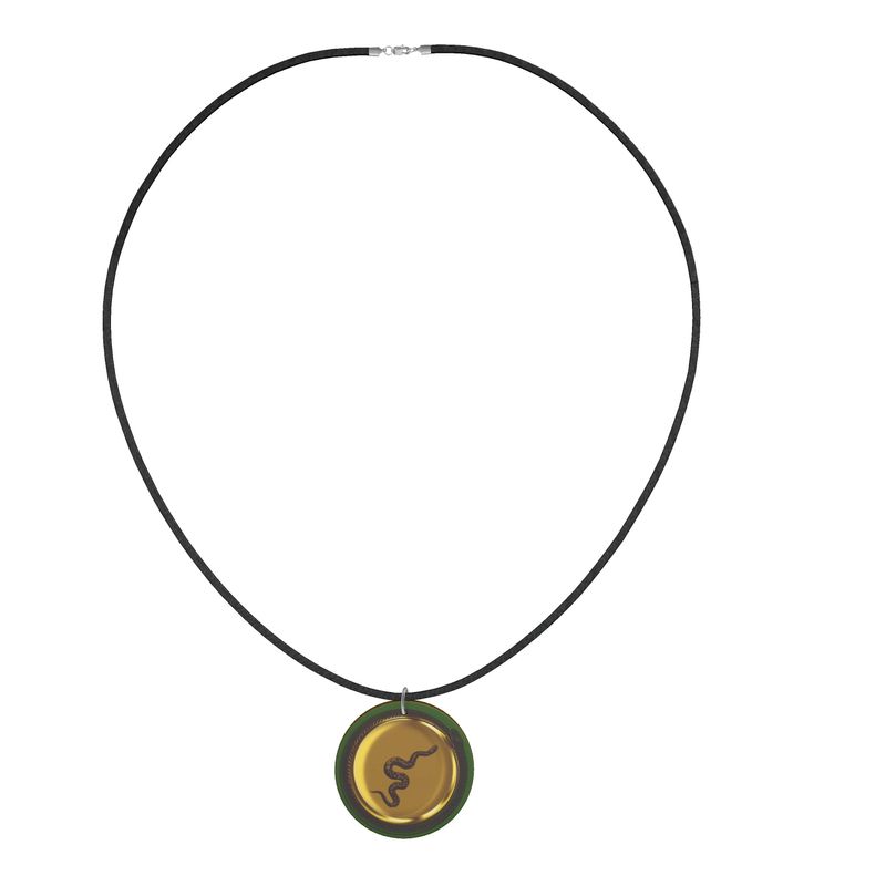 Wooden Pendant Necklace - Auryn